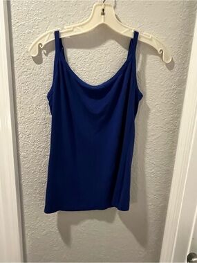 Women's Royal Blue Camisole Strappy Tank Top